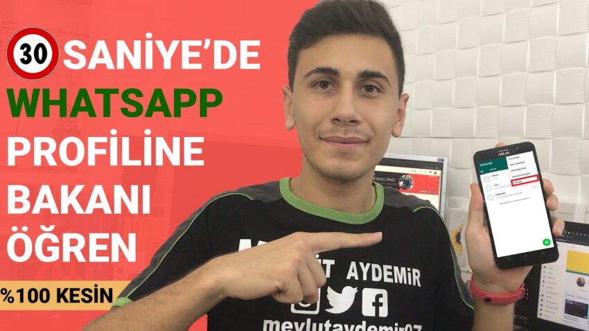 WhatsApp Profilime Kim Baktı